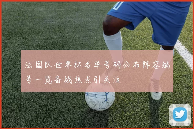 法国队世界杯名单号码公布阵容编号一览备战焦点引关注